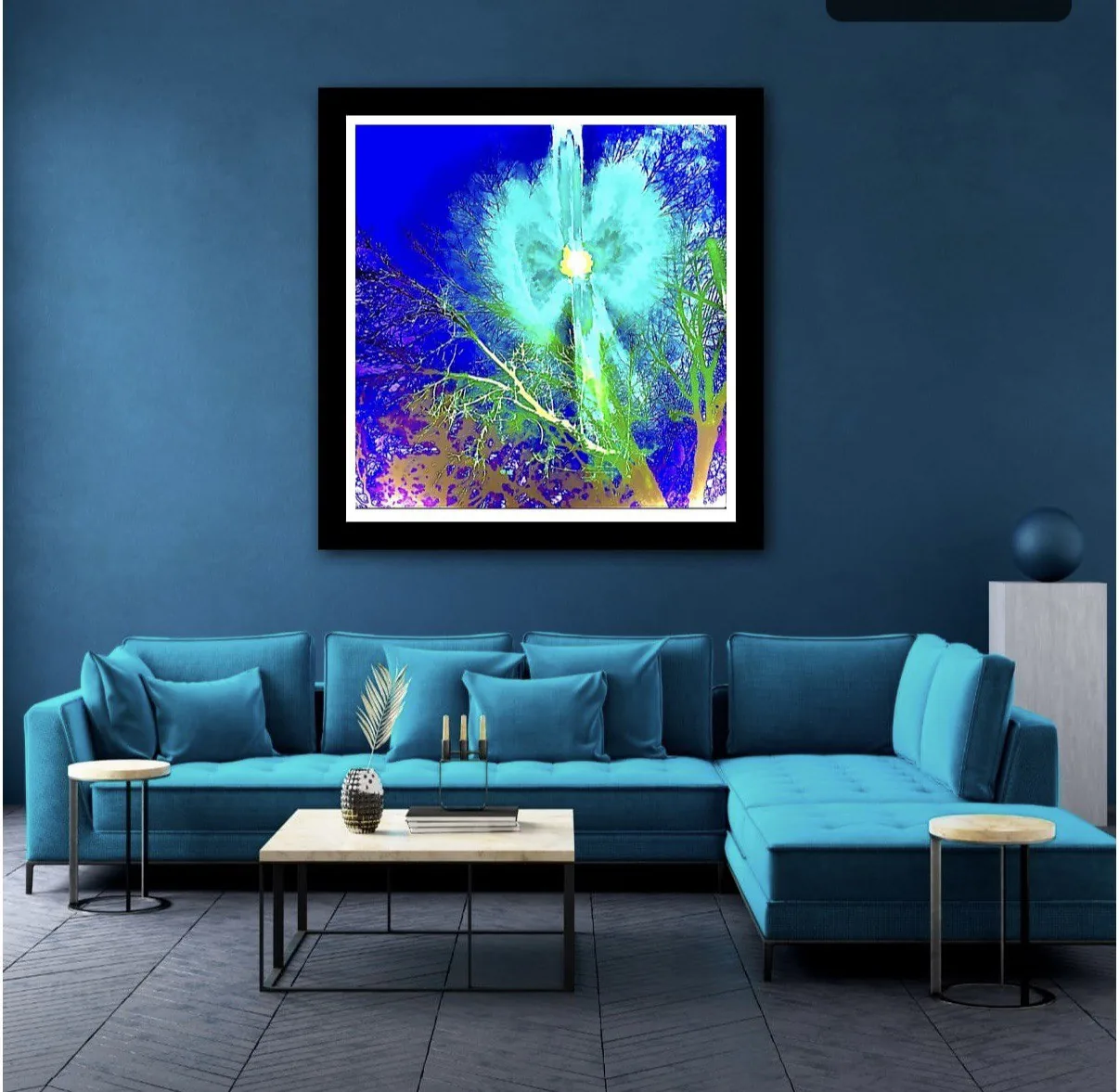 Абстрактное фото с неразборчивым текстом, используемое как декоративное изображение для практики «путь к мечте через сказочное поле